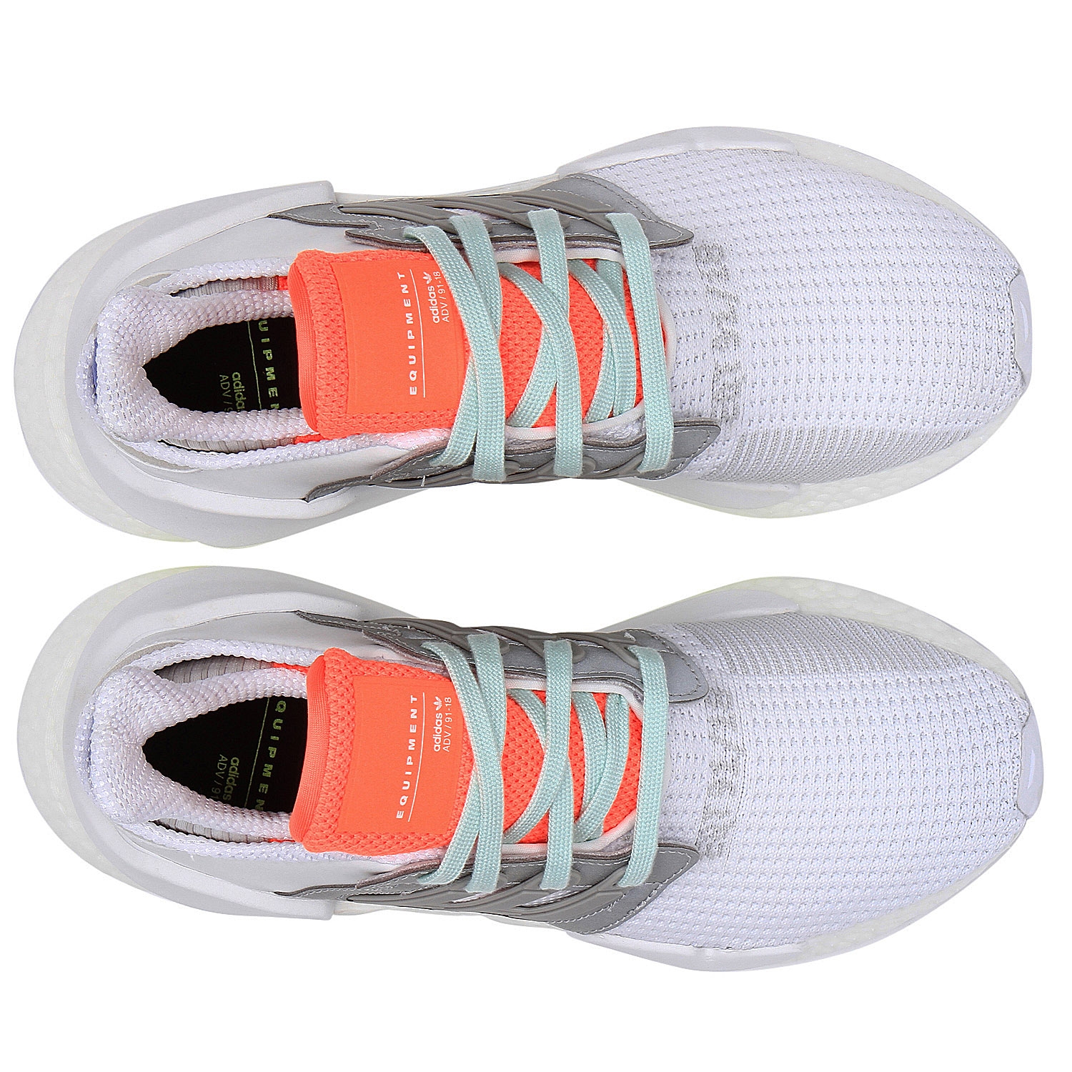 adidas Originals EQT SUPPORT 91/18 FTWR WHITE / GREY TWO F17 / SOLAR ORANGE