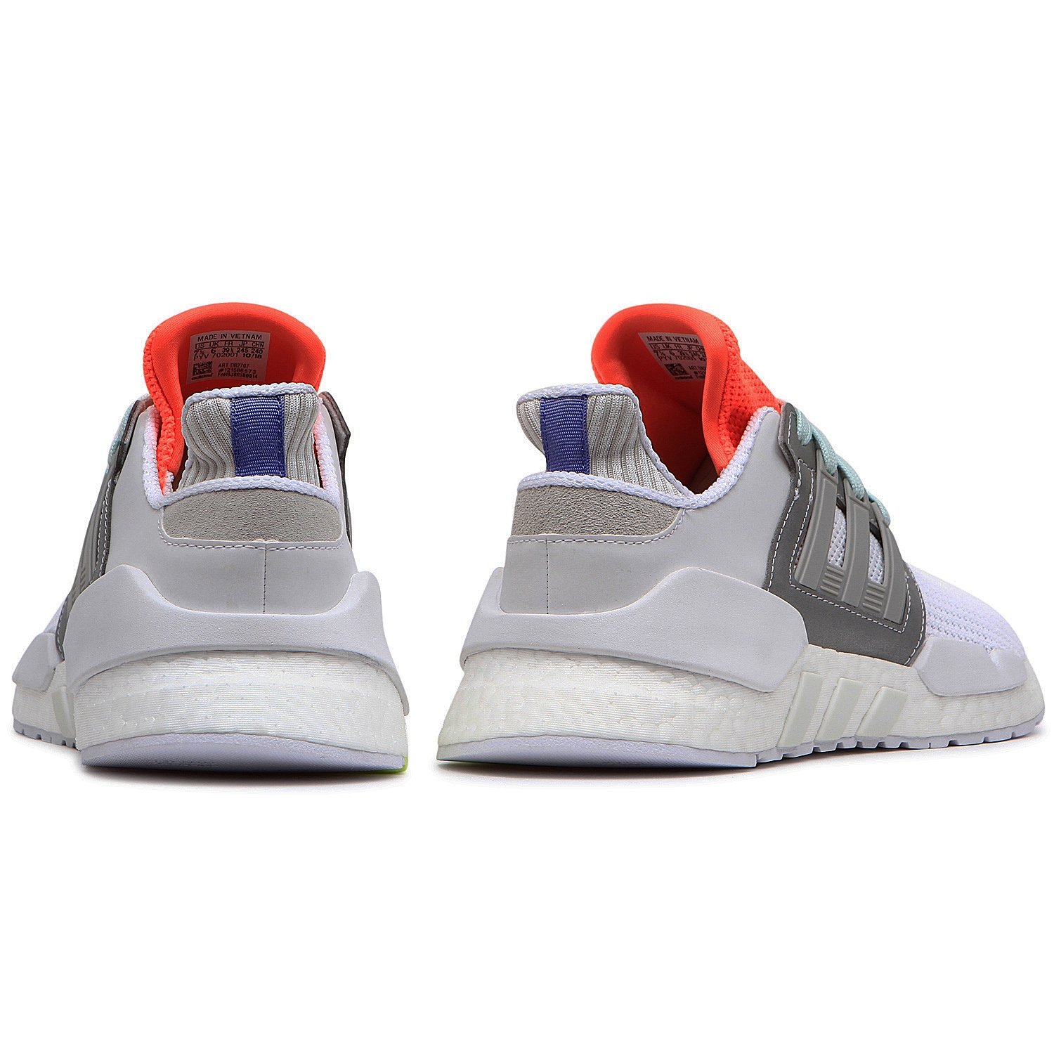 adidas Originals EQT SUPPORT 91/18 FTWR WHITE / GREY TWO F17 / SOLAR ORANGE