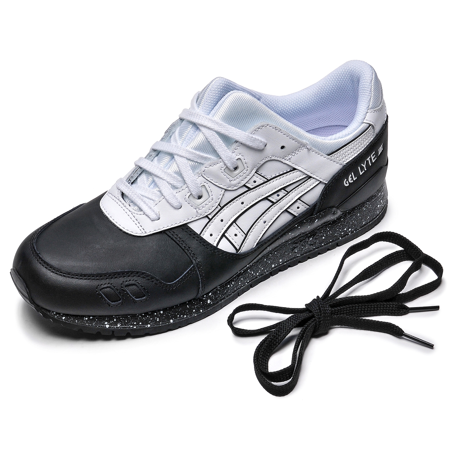 asics gel lyte iii oreo white