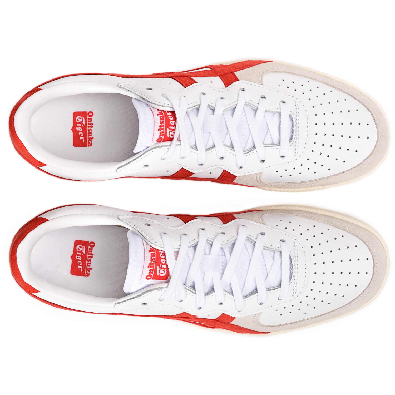 onitsuka tiger GSM white/classic red 