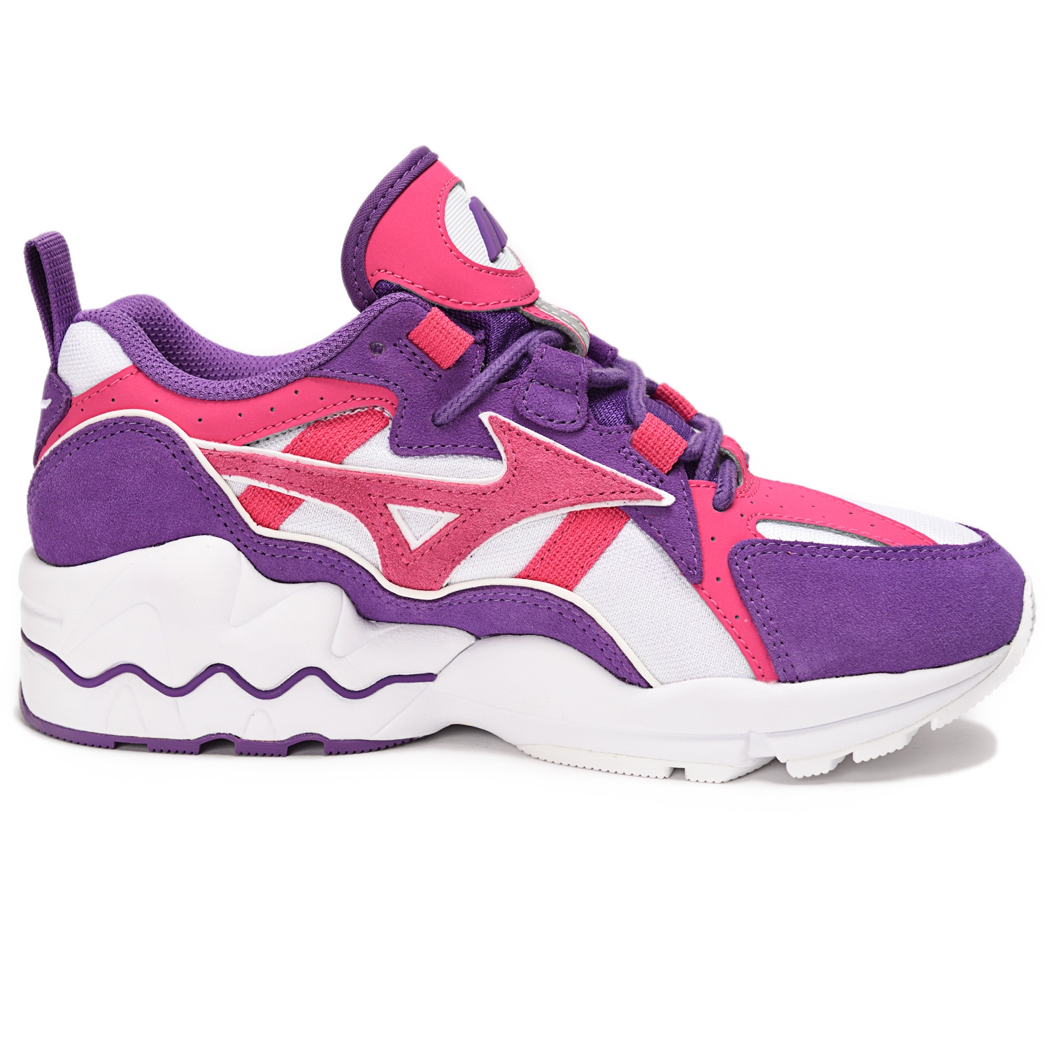 WAVE RIDER 1S White/Fuchsia Purple/Pansy