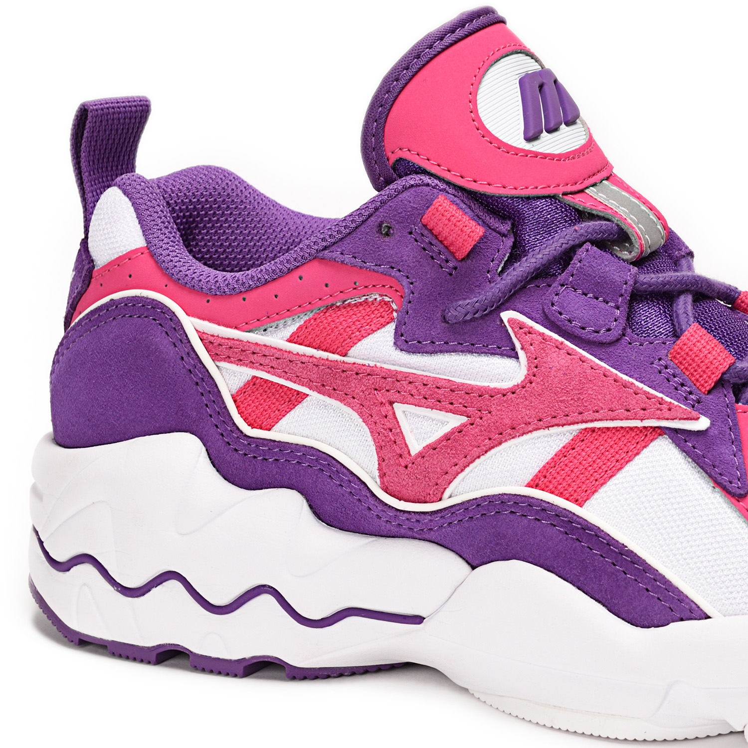 WAVE RIDER 1S White/Fuchsia Purple/Pansy