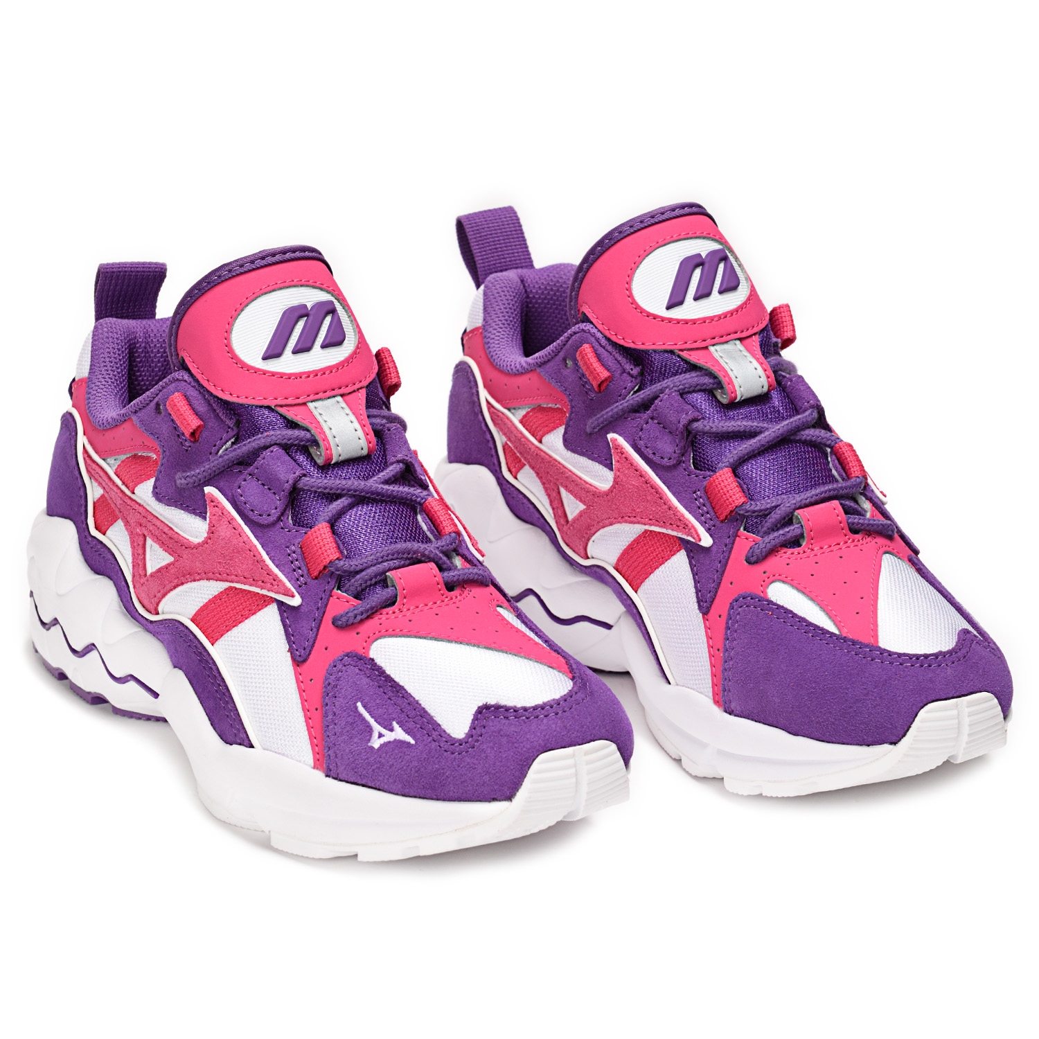 WAVE RIDER 1S White/Fuchsia Purple/Pansy