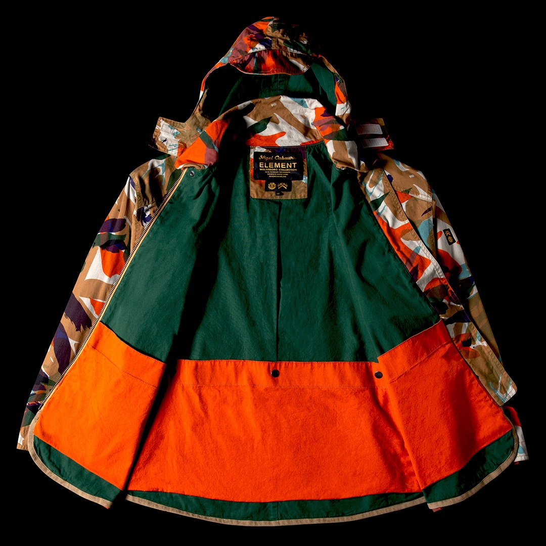 Nigel Cabourn x Element Wolfeboro HUNTING PARKA MILITARY