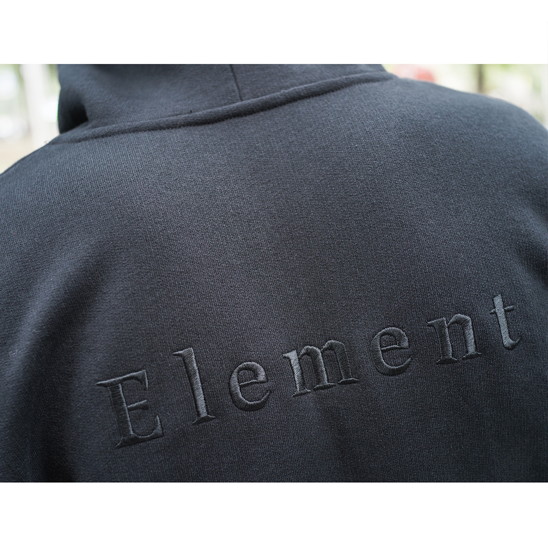 Element x Severine Dietrich SD - HOODIE FLINT BLACK