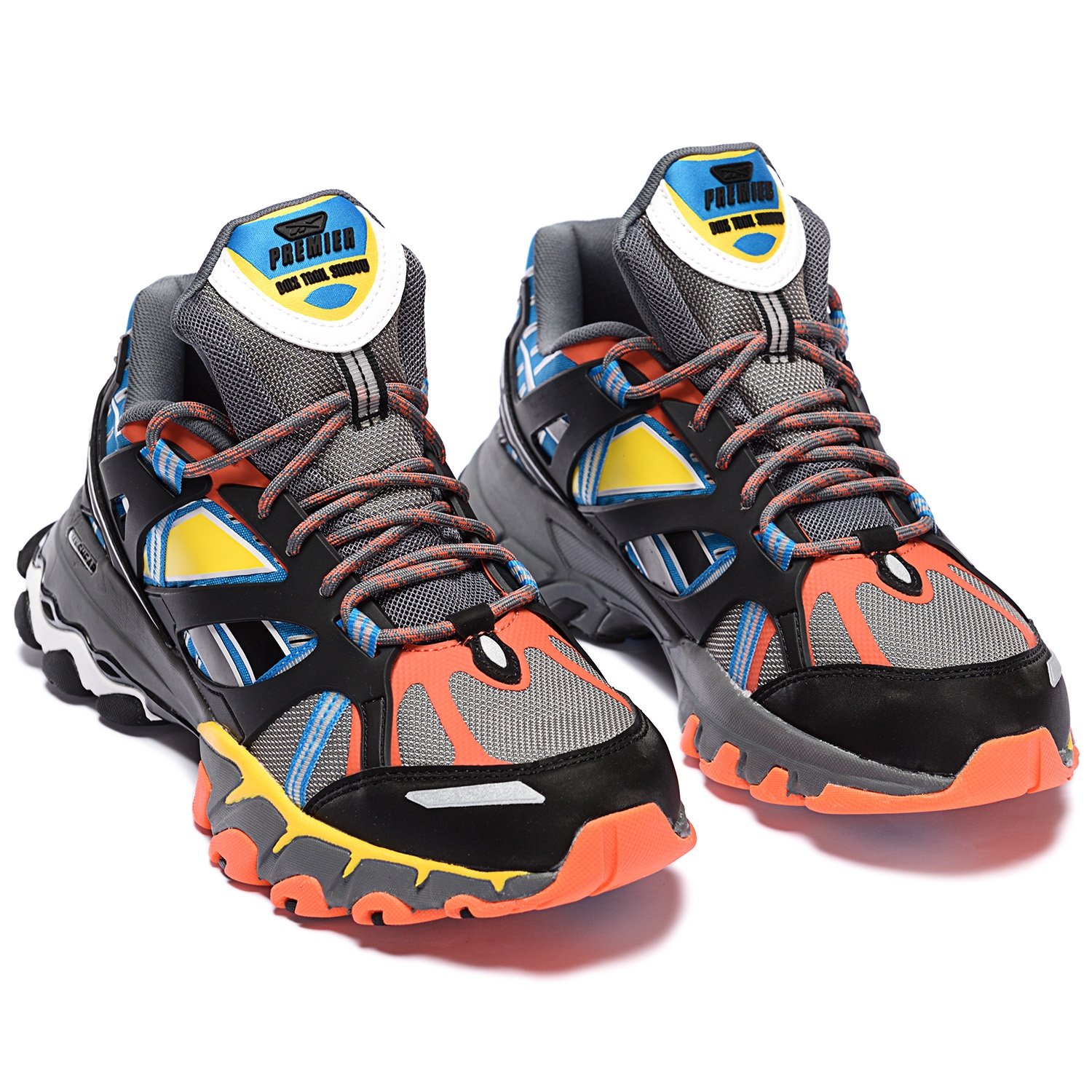 Reebok DMX Trail Shadow COLD GREY 6 / CONRAD BLUE / VIVID ORANGE