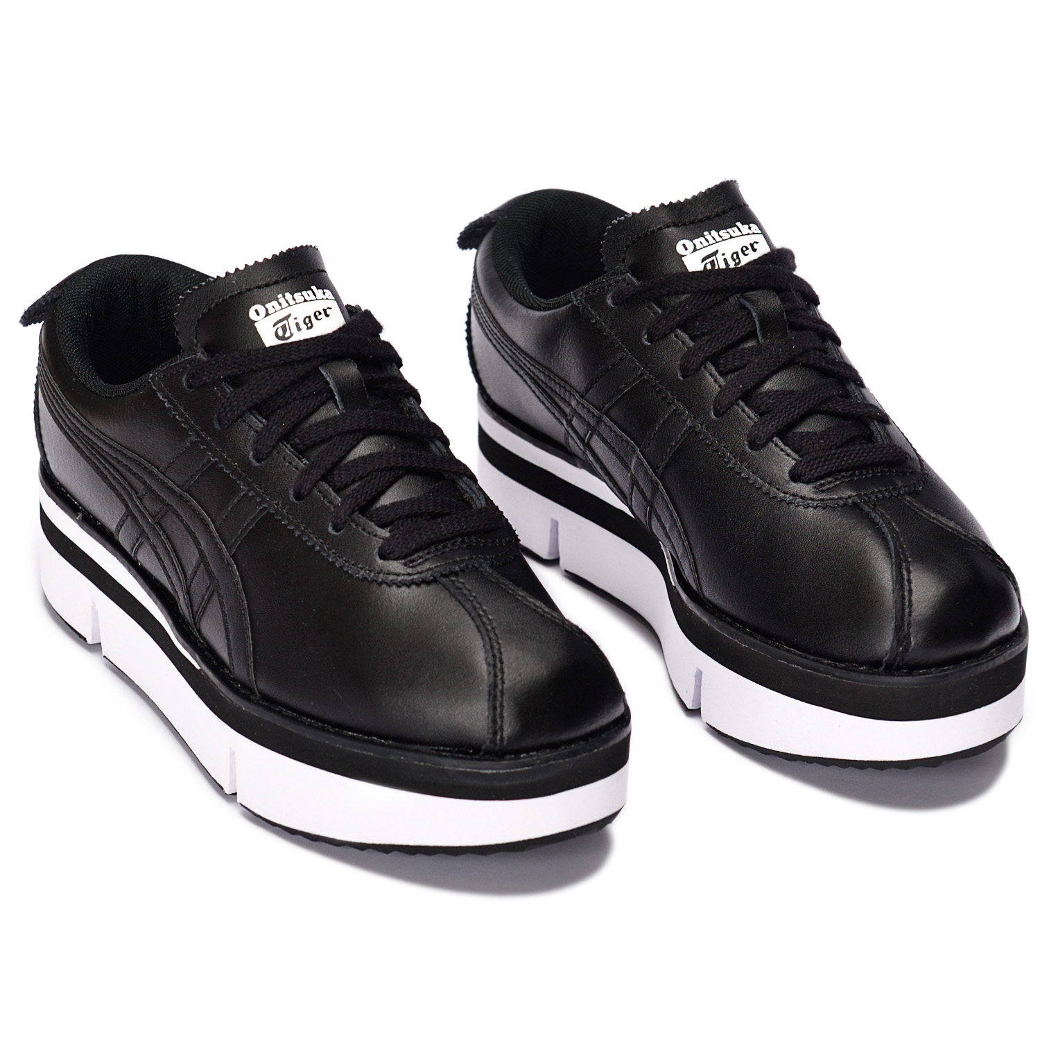 onitsuka tiger Pokkuri Sneaker Platform BLACK/BLACK