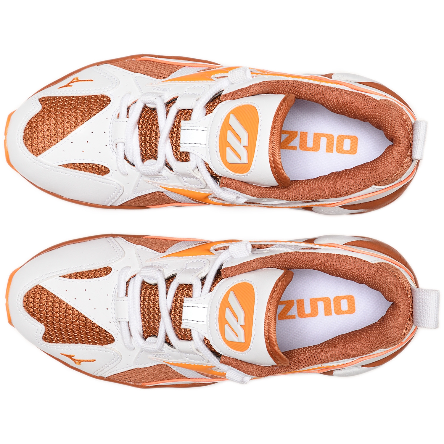 Mizuno WAVE RIDER 1 Adobe/Flame Orange/ White