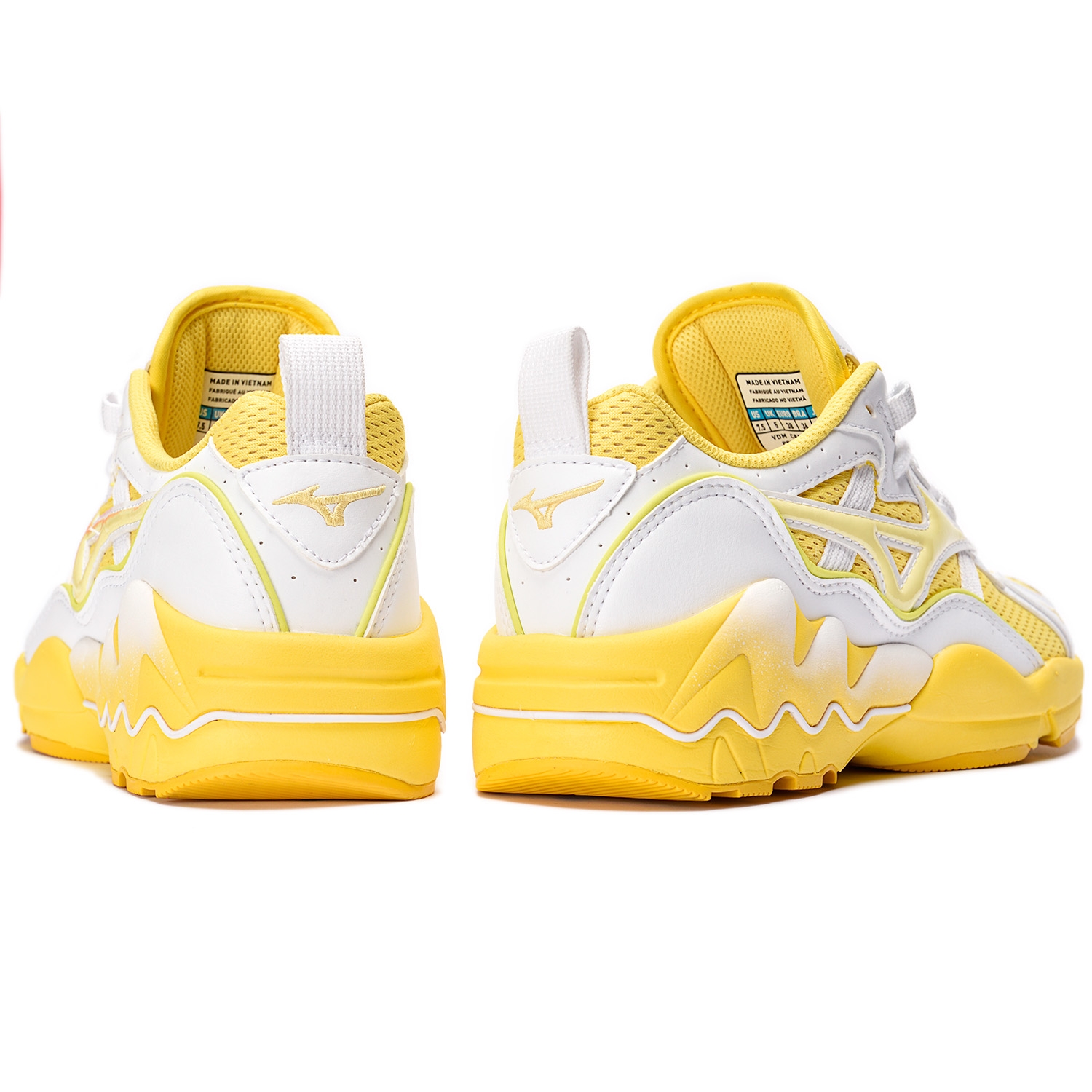 Mizuno WAVE RIDER 1 Cyber Yellow/ Limelight/White